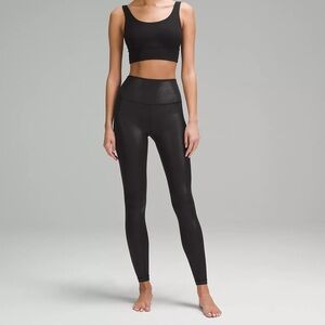 Lululemon Wunder Train High Rise Tight 25” Foil size 4